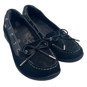 Dr Andrew Weil Women's Discovery Black Suede Comfort Size 6 Loafers